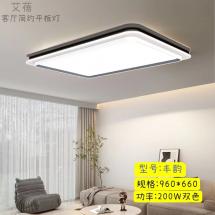 客厅简约平板灯-丰韵
